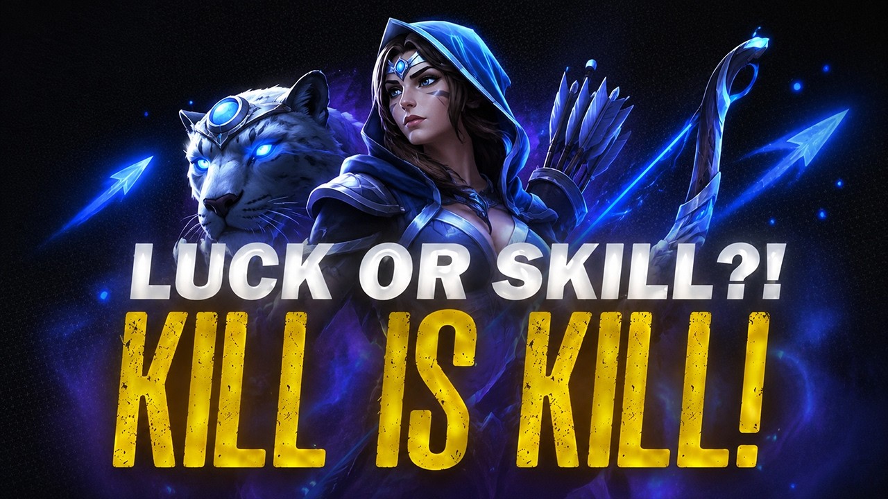 Dota 2 - Luck or Skill! Kill is Kill?! (Shoot Arrow, Hit Arrow)