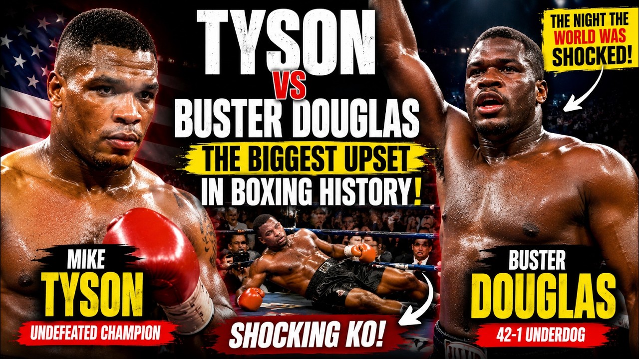 Mike Tyson Lost?! Buster Douglas’ Historic KO | Biggest Boxing Upset Ever