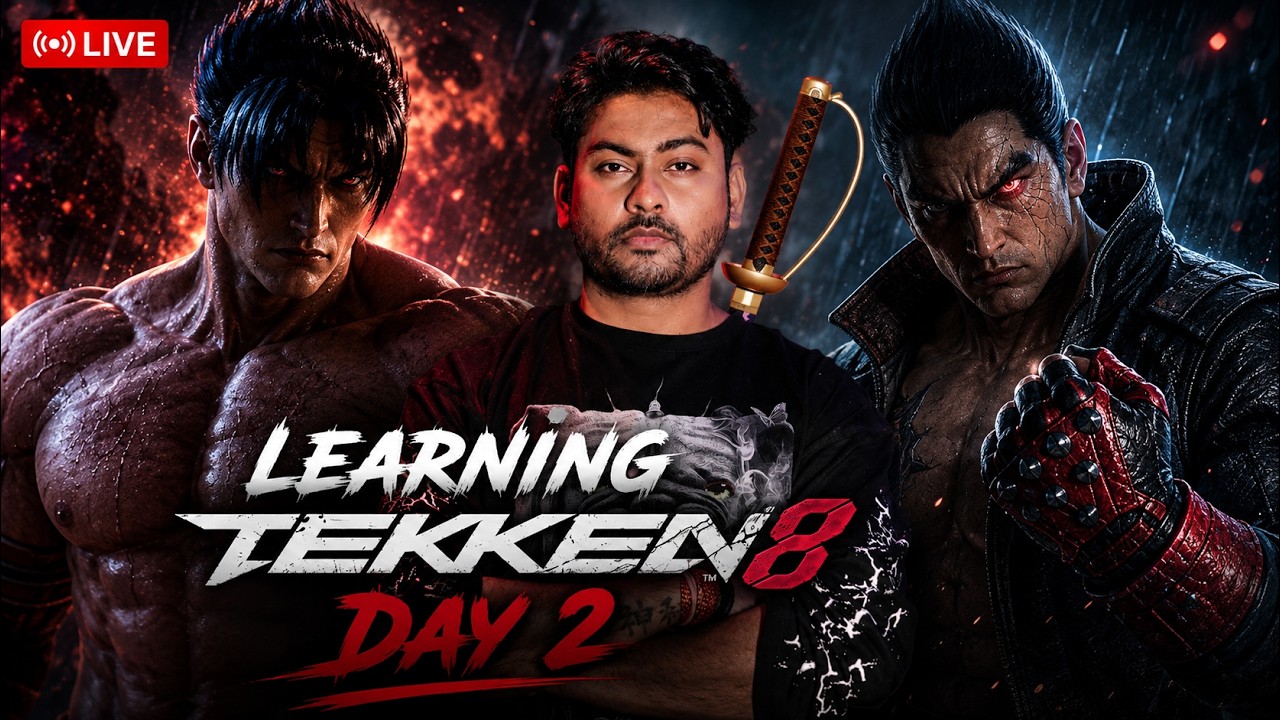 🔴LIVE - TEKKEN 8 PRACTICE DAY 2 | PUBG DONE