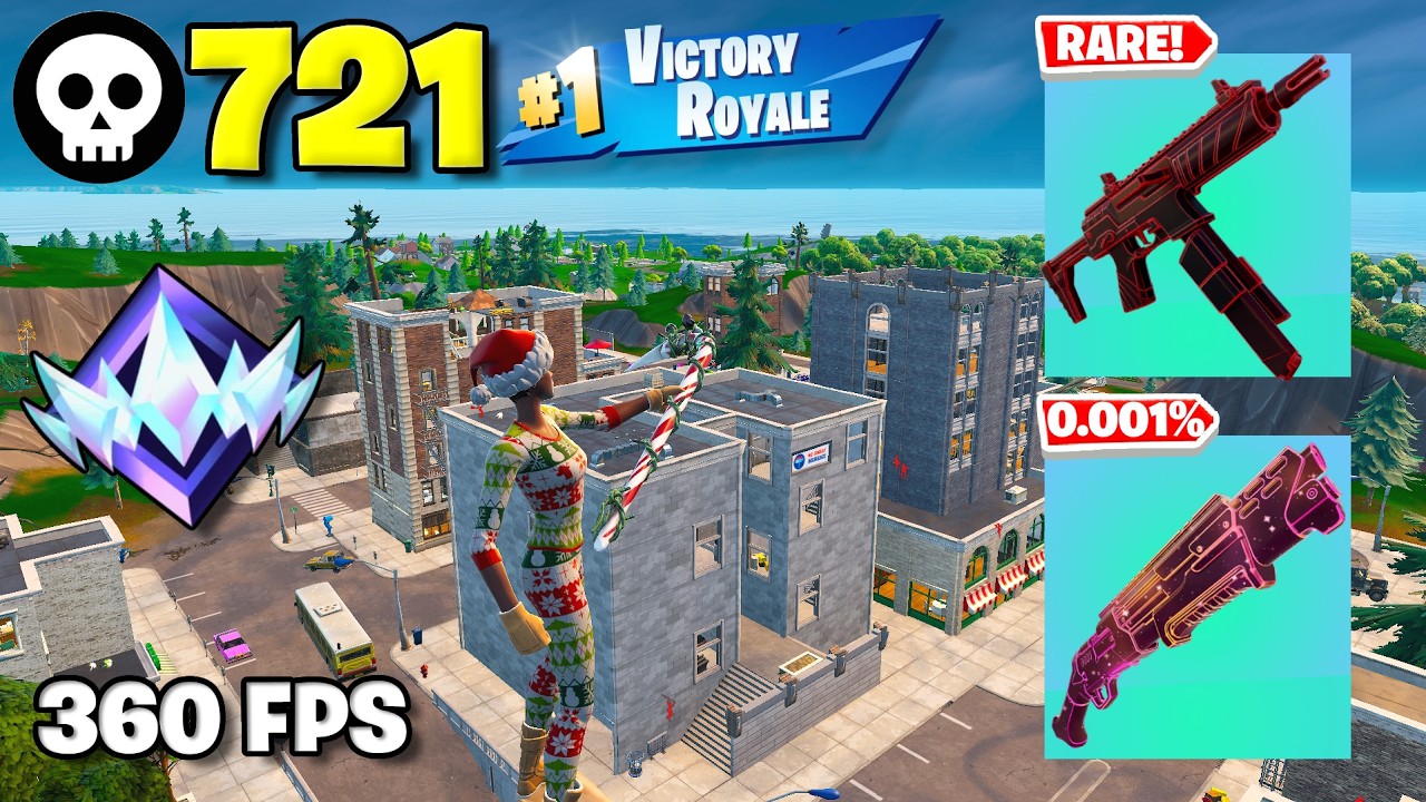 721 Elimination "RANKED RELOAD” Gameplay Wins (Fortnite Chapter 7 Season 3 PS5 Controller)