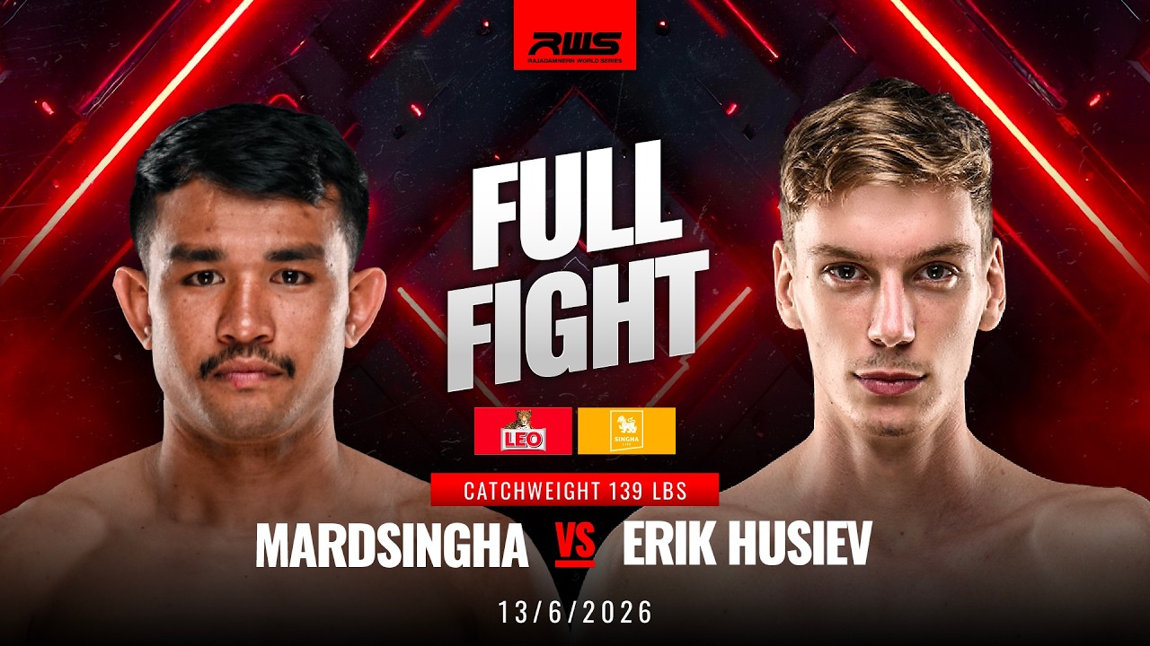 Full Fight l Mardsingha vs Erik Husiev l มาดสิงห์ vs เอริค ฮูซีเยฟ l RWS