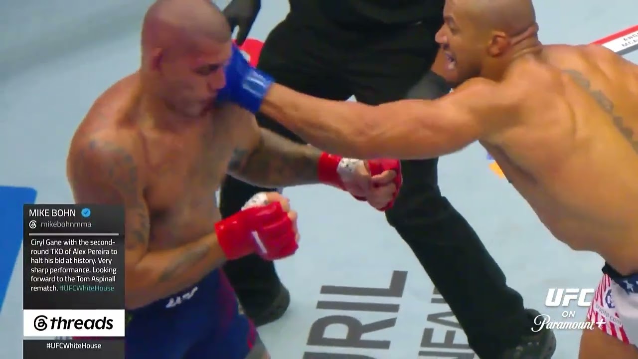 Ciryl Gane Octagon Interview | UFC Freedom 250