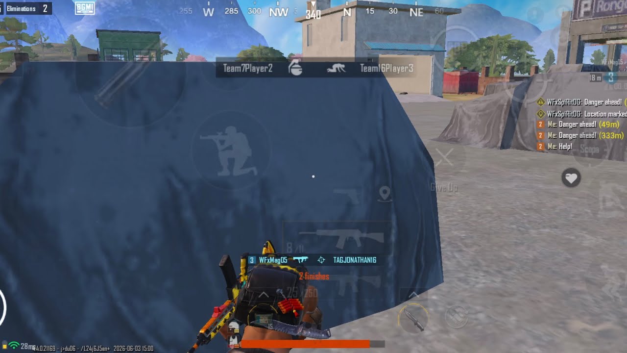 1v3 WYLD FANGS AND MORE 💦 | CLUTCHES HIGHLIGHTS 🔥 | BGMI~ PUBG MOBILE