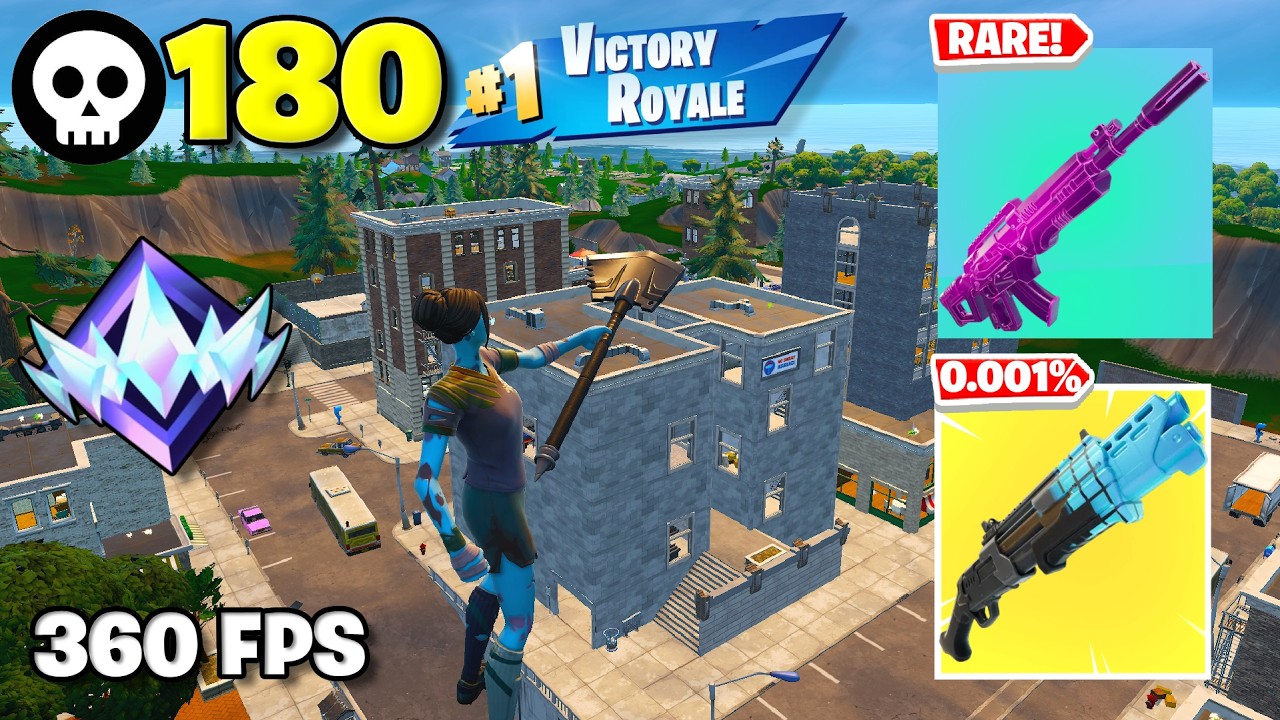 180 Elimination "RANKED RELOAD” Gameplay Wins (Fortnite Chapter 7 Season 3 PS5 Controller)