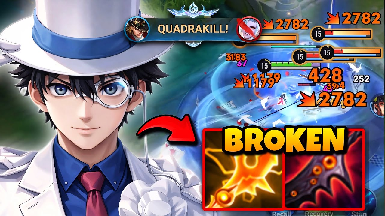 QUADRAKILL! TOP 1 ASIA MARCO POLO BROKEN DAMAGE BUILD IS TOO OVERPOWERED! | HONOR OF KINGS