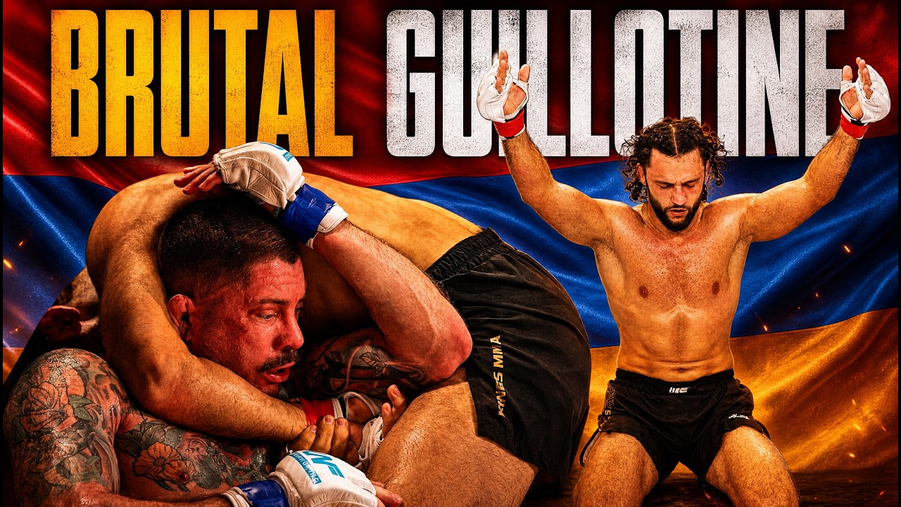 BRUTAL GUILLOTINE! | #UNF3O | Zhora Sahakyan vs. Ryan Lilley FULL BOUT background
