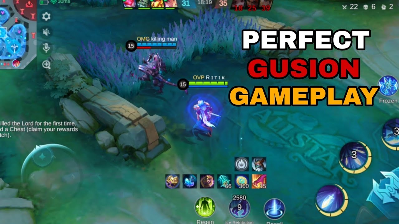 GUSION INSANE MONTAGE 🔥 Fast Hand Gameplay