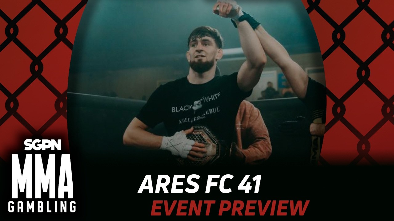 Ares FC 41 Preview, Predictions, and Picks (Ep1100) background