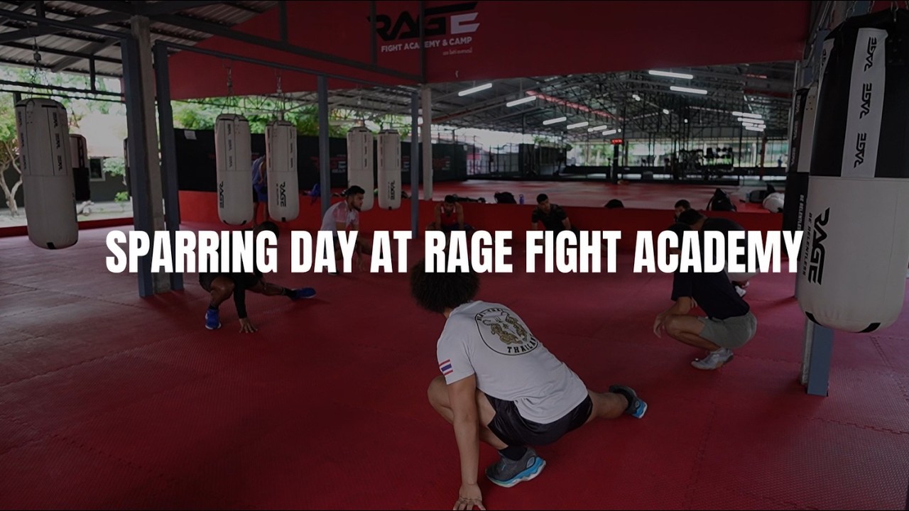Class Vlog #1 : Boxing Sparring Day at RAGE