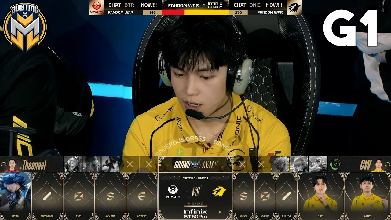 BTR vs ONIC - GAME 1 | GRAND FINALS | MPL Indonesia Season 17