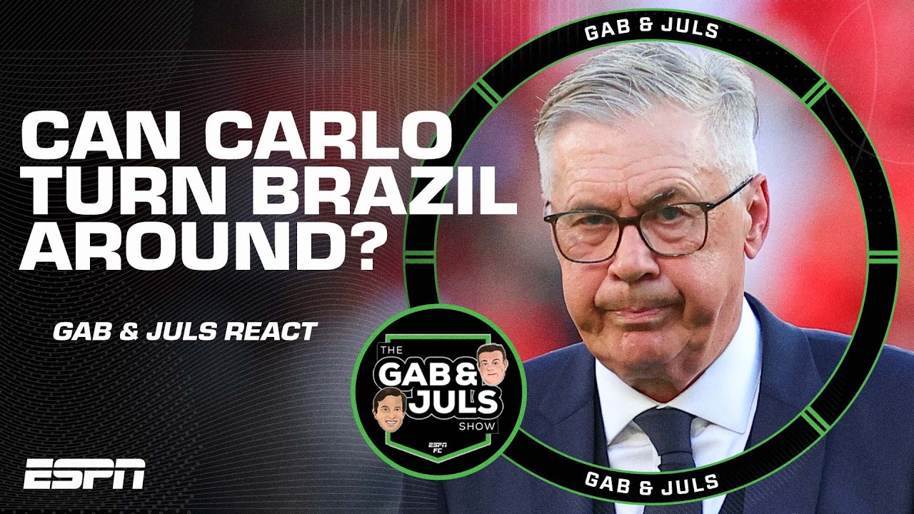 ‘Carlo Ancelotti got EVERYTHING WRONG!’ 😬 Gab & Juls react to the World Cup so far | ESPN FC background