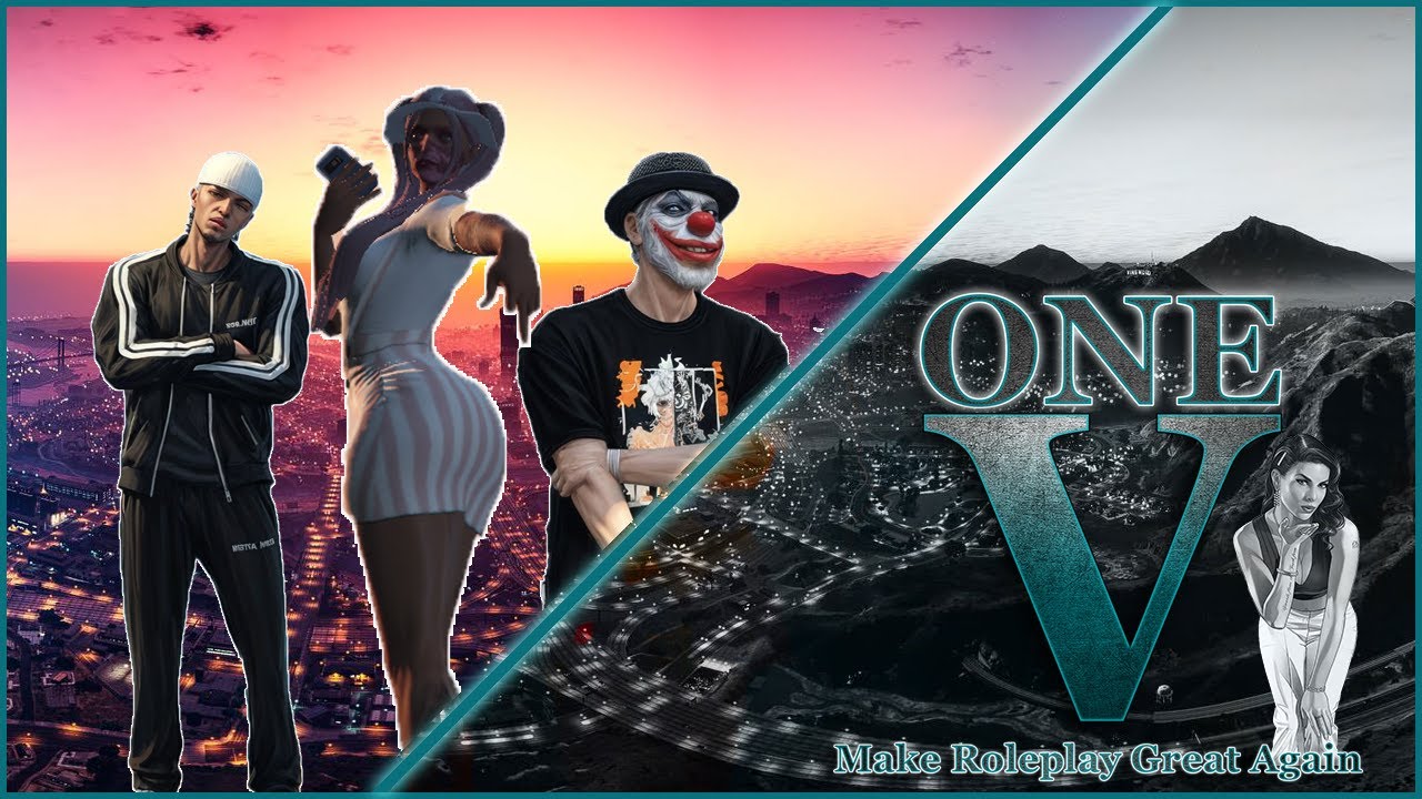 ONEV - Deutscher GTA 5 FiveM Roleplay Server 🌱 GTA V Wirtschaft & Crimelife | Community Video background
