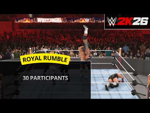 WWE 2K26 – 30-Man Royal Rumble Match (#51) background