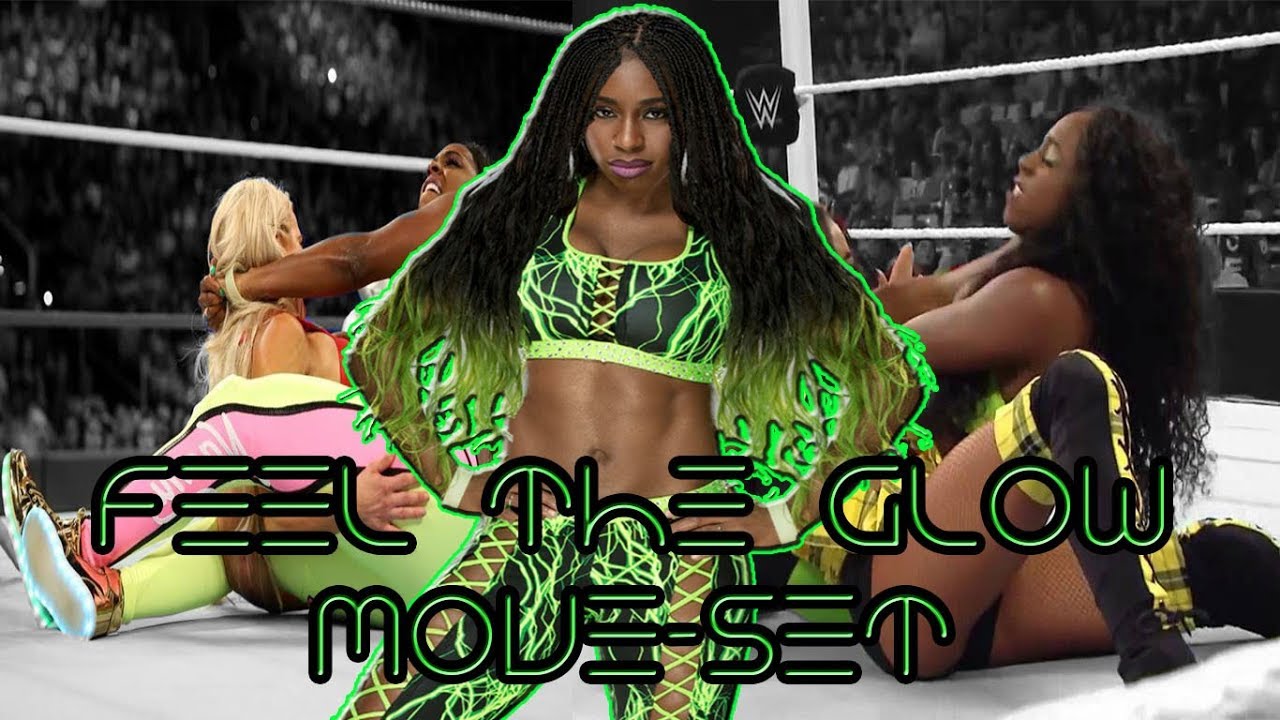 WWE - Naomi - Top 30 Moves | Feel The Glow Move-Set | background