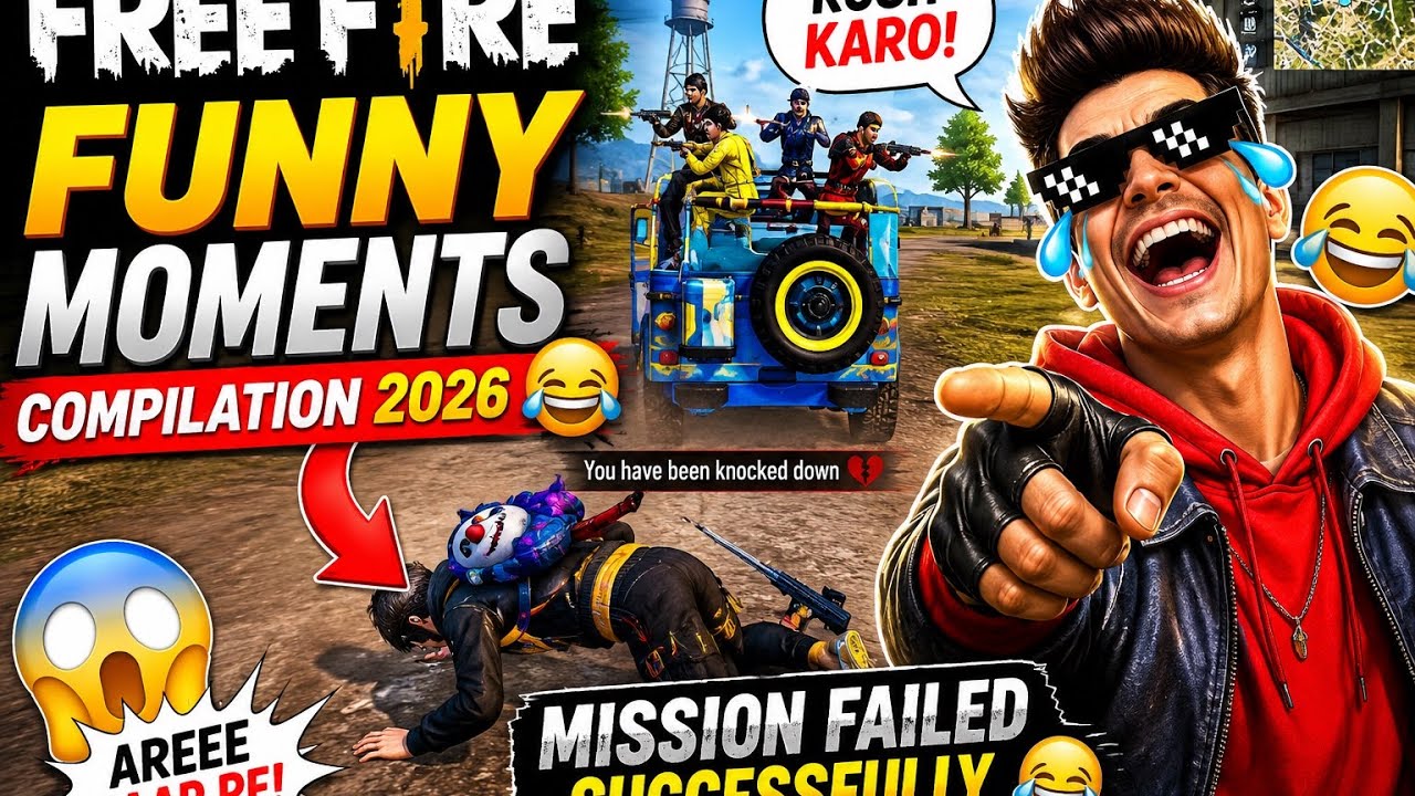 ๐คฃ 100% Try Not To Laugh Challenge | Free Fire Funny Moments