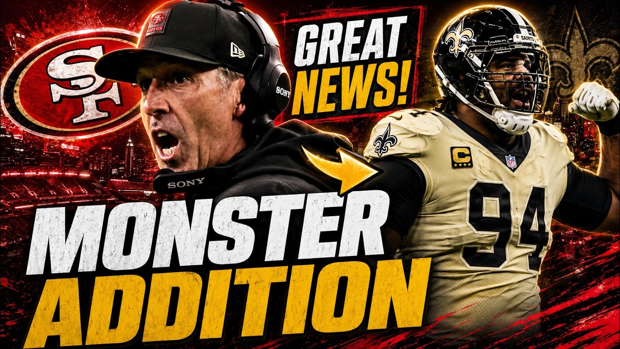 49ers Just Got A MASSIVE Gift From The Saints — This Front Could Become Terrifying! 49ers news