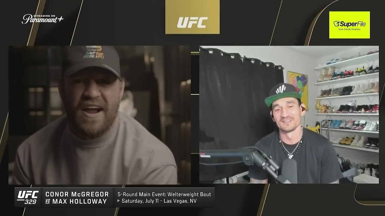 Конор МакГрегор vs Макс Холлоуэй - Интервью в преддверии UFC 329