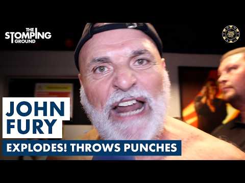 "YOU F**KING QUE*R WORM!" - John Fury SMASHES UP ARENA RAGING At Carl Froch