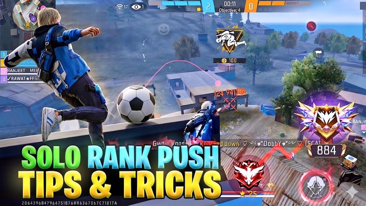 Solo Rank Push Tips And Tricks | Win Every Ranked Match | How To Push Rank In Free Fire