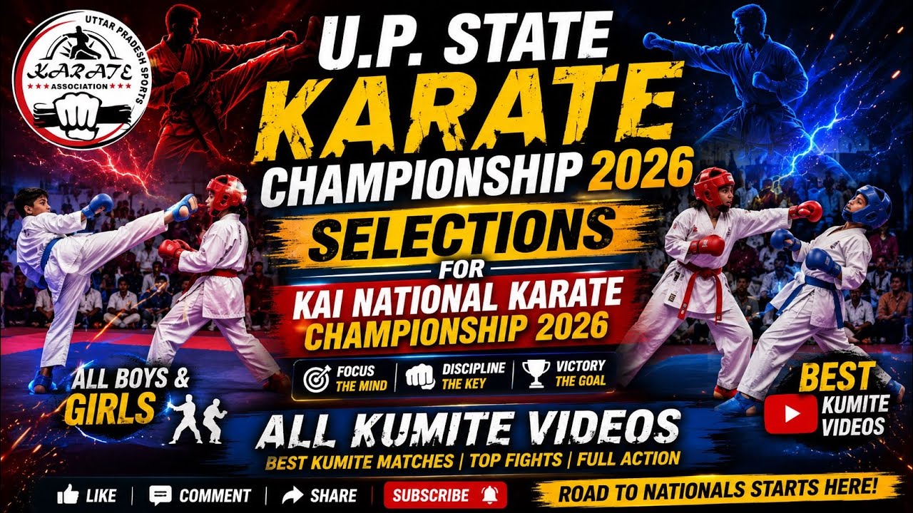 đ„ Best Kumite Fights of U.P. State Karate Championship 2026 | Road To Nationals | U.P. State