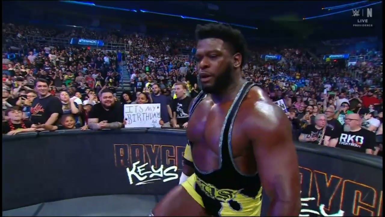 WWE SMACKDOWN JEY USO VS FINN BALOR VS ROYCE KEYS VS LA KNIGHT 06/12/26