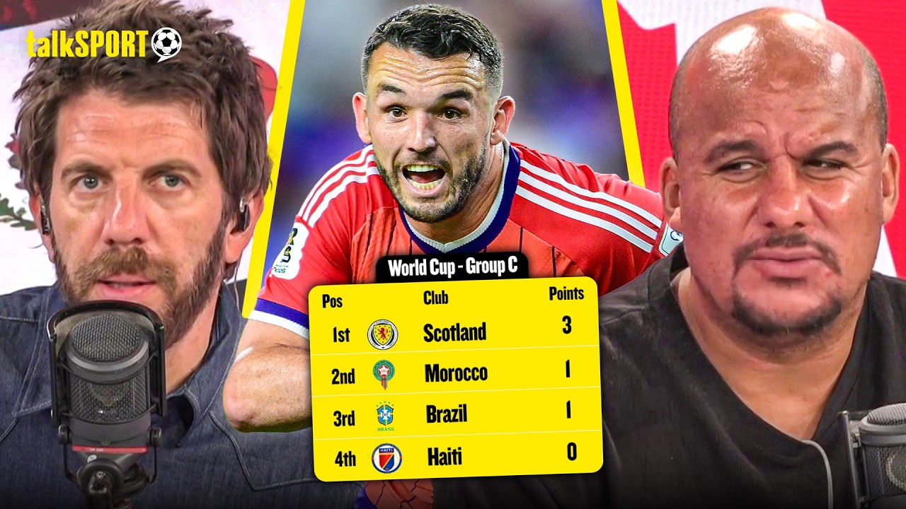 Goldstein and Agbonlahor DEBATE if Scotland Will QUALIFY for the World Cup Last 32 After Haiti Win!