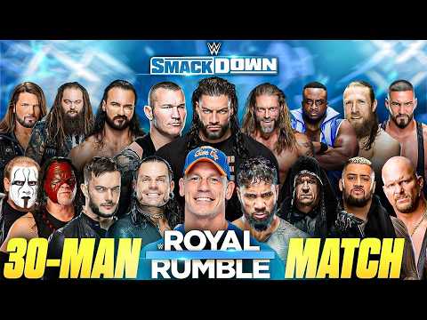 WWE 2K26 SmackDown Royal Rumble | Shocking Moments! backdrop