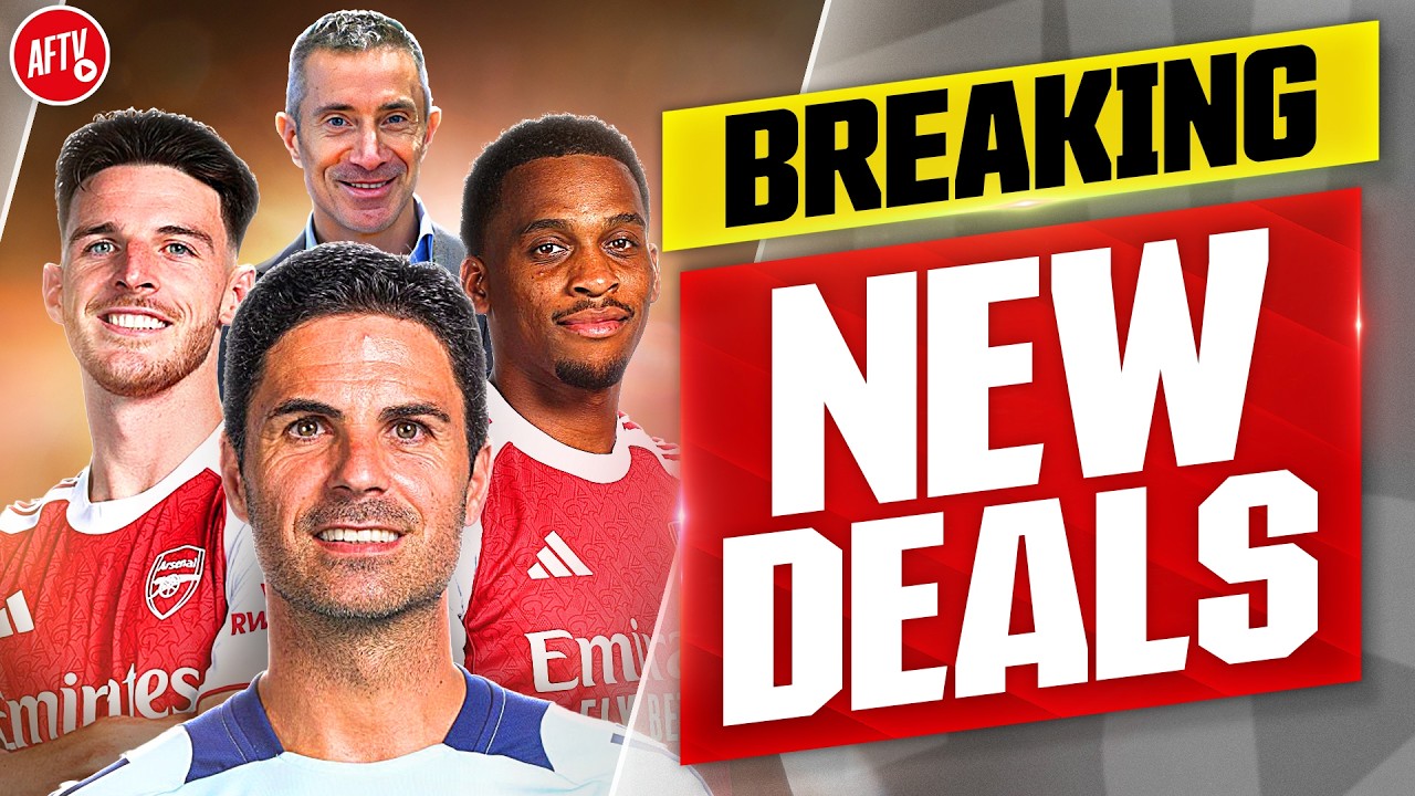 BREAKING NEWS: Arsenal Set For Multiple HUGE Contract Extensions! background