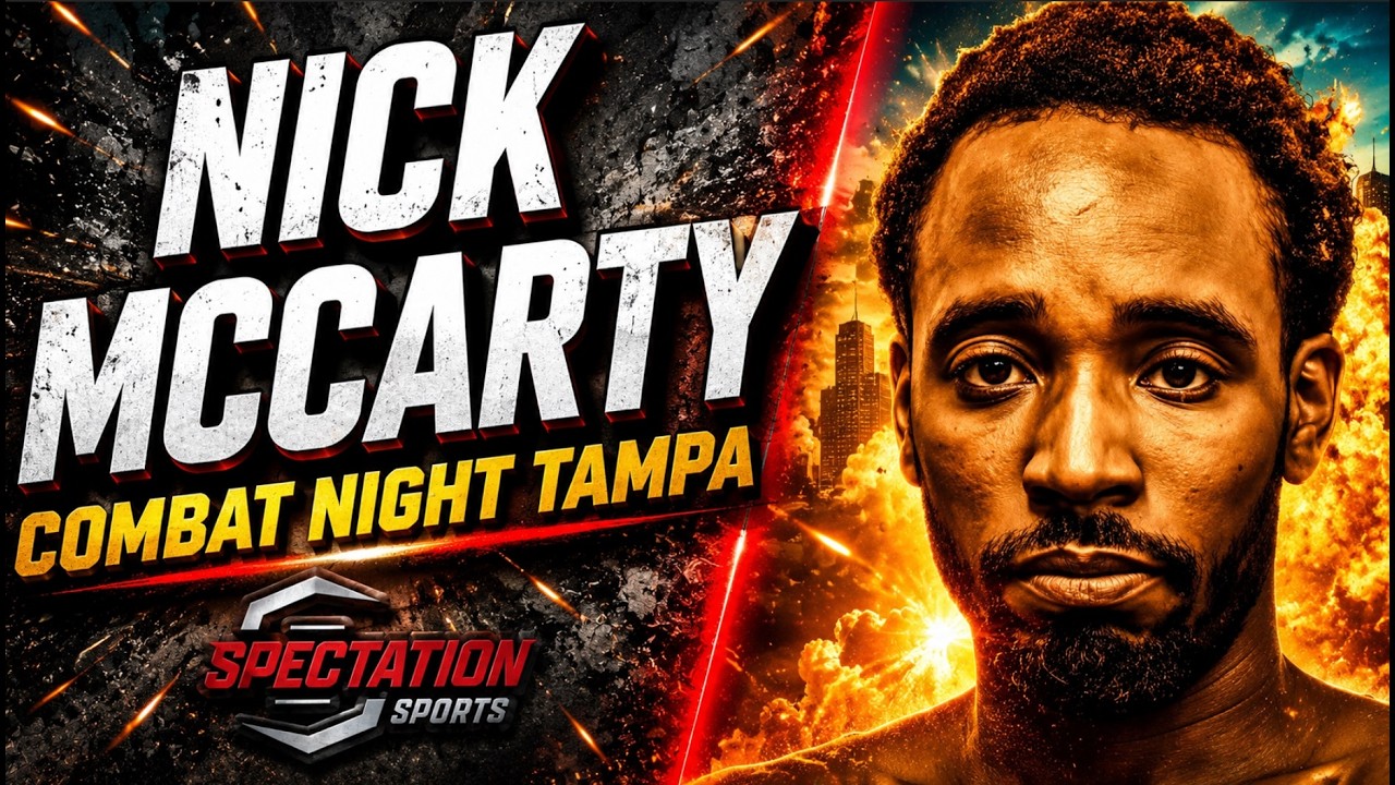 Nick McCarty expects "nonstop violence" in Combat Night fight vs Will Rentz
