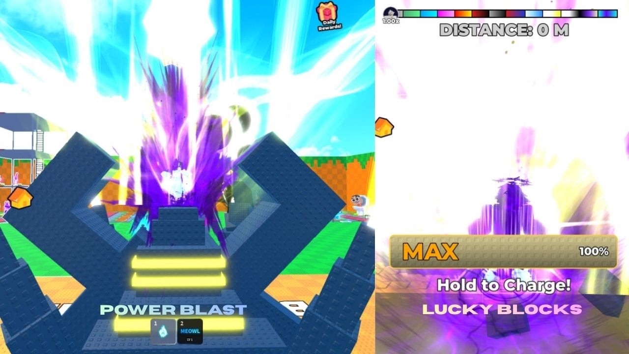 ASMR Sound Power Blast Lucky Blocks