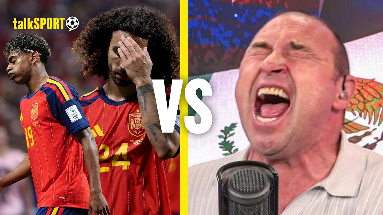 "HAAAS ANYONE SEEN SPAIN!!" Jason Cundy SLAMS Spain in Spanish after drawing 0-0 Vs Cape Verde!! background