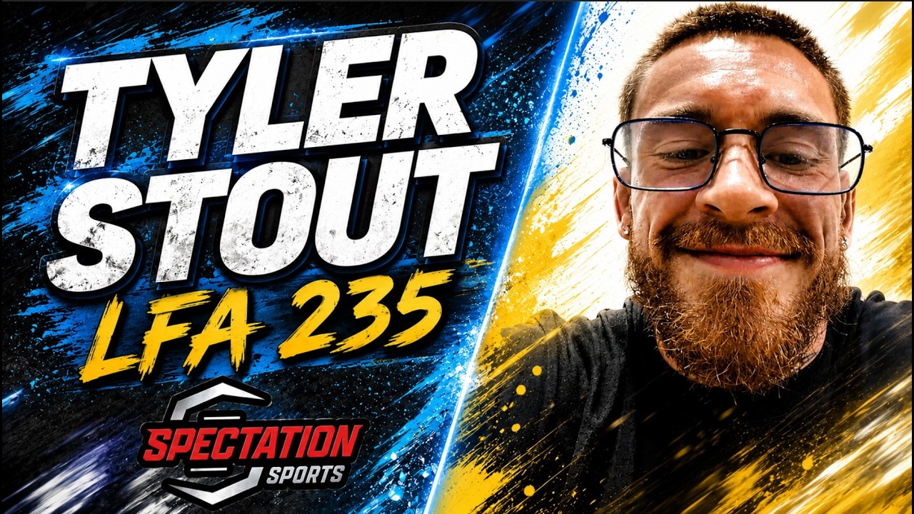 Tyler Stout on LFA opponent Scott Calvert: "I'm coming to take his head off"