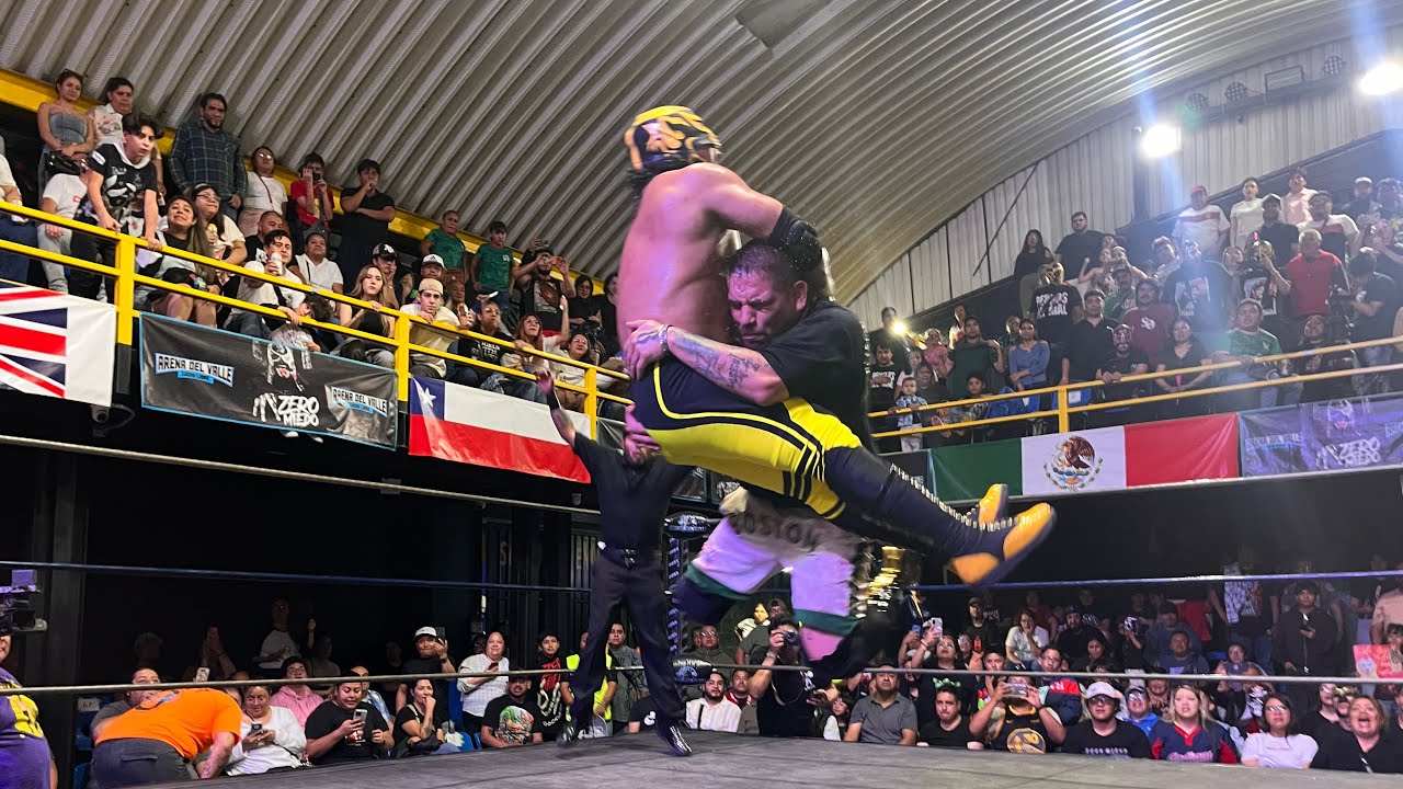 Fresero Jr, Trauma II y Demonio Infernal đ Pierroth Jr, Rey Horua y Xtreme Tiger en Arena del Valle 2026-06-15 14:15