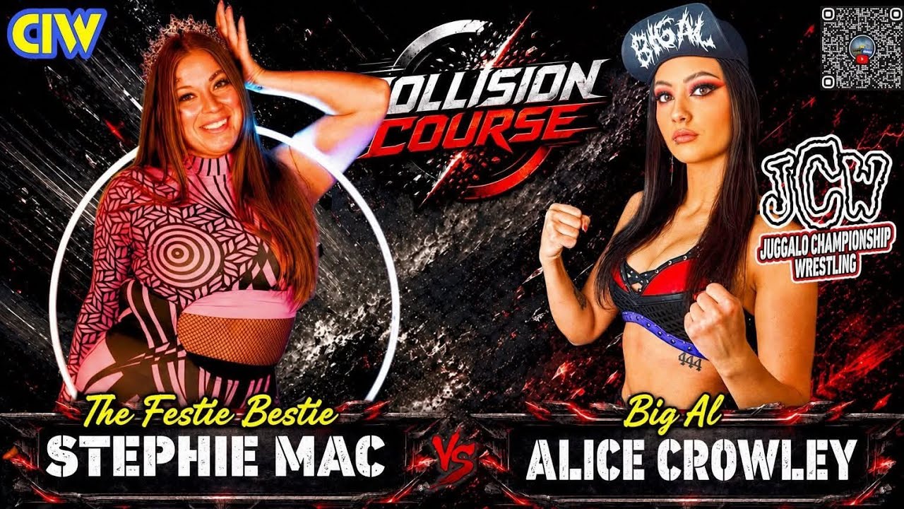 CIW: Stephie Mac vs. JCW's Big Al (Alice Crowley) 6/14/26