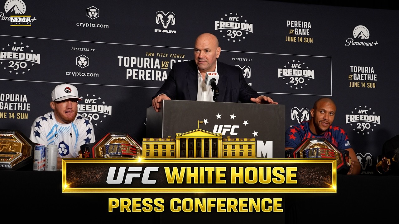 UFC White House Post-Fight Press Conference | UFC Freedom 250 | MMA Fighting