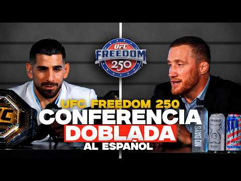 UFC FREEDOM 250: CONFERENCIA DE PRENSA COMPLETA EN ESPAÑOL