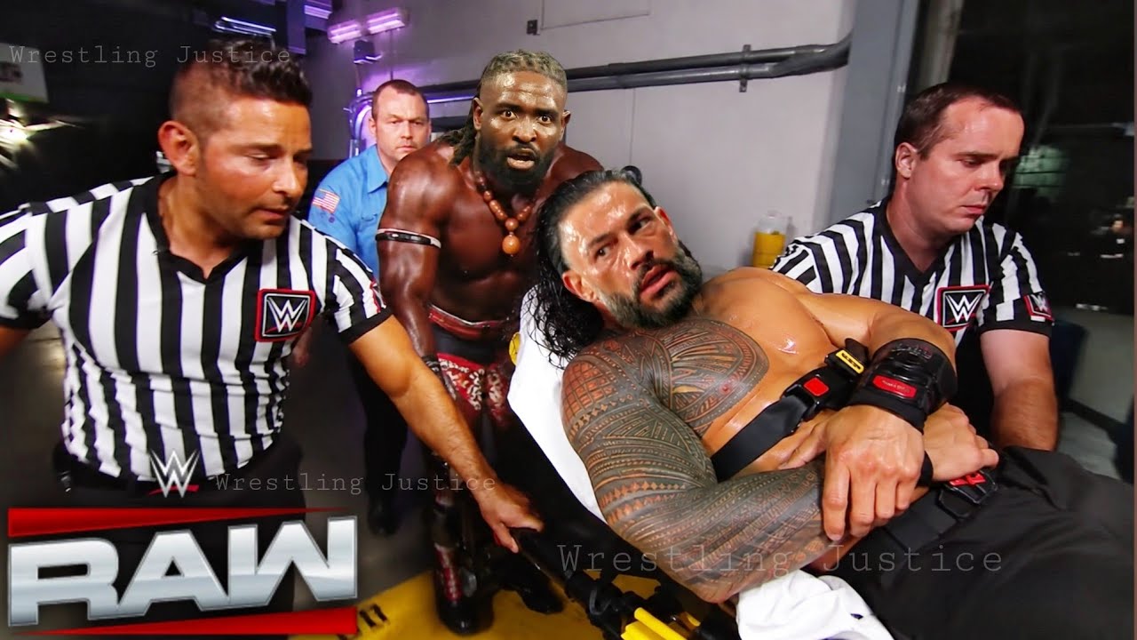 WWE Raw 15 June 2026 Oba Femi Brutal Attack Roman Reigns WWE Raw 2026 Highlights 2026-06-15 21:17