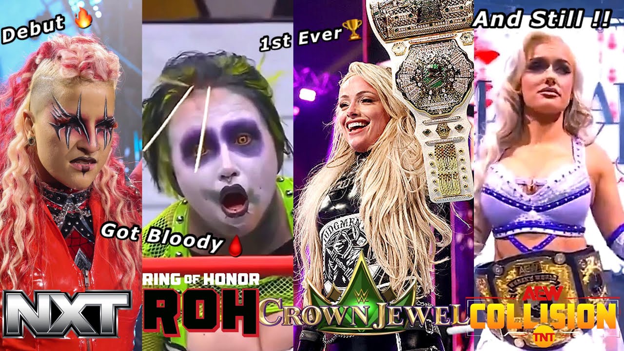 WWE AEW Women’s Best Moves Of The Week. | ALexaBanks.