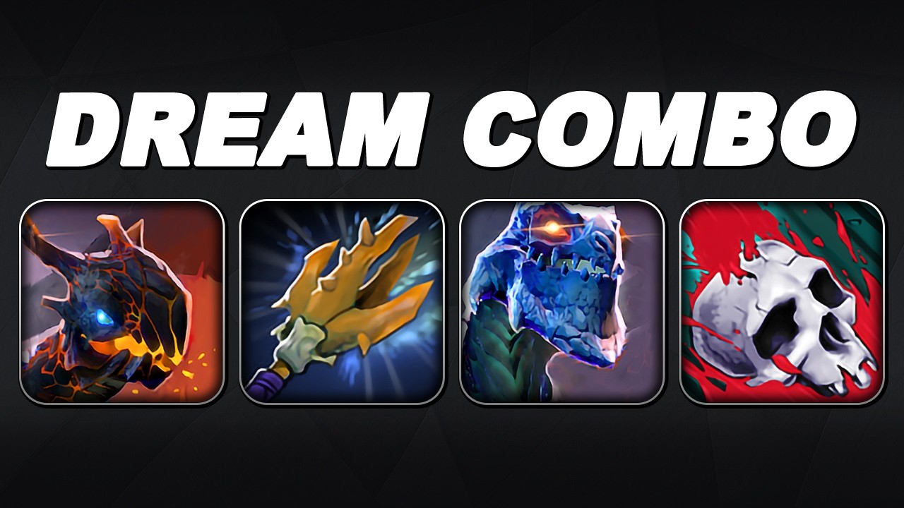 DREAM COMBO: JAKIRO + BASH OF THE DEEP + COUP DE GRACE | Dota 2 Ability Draft