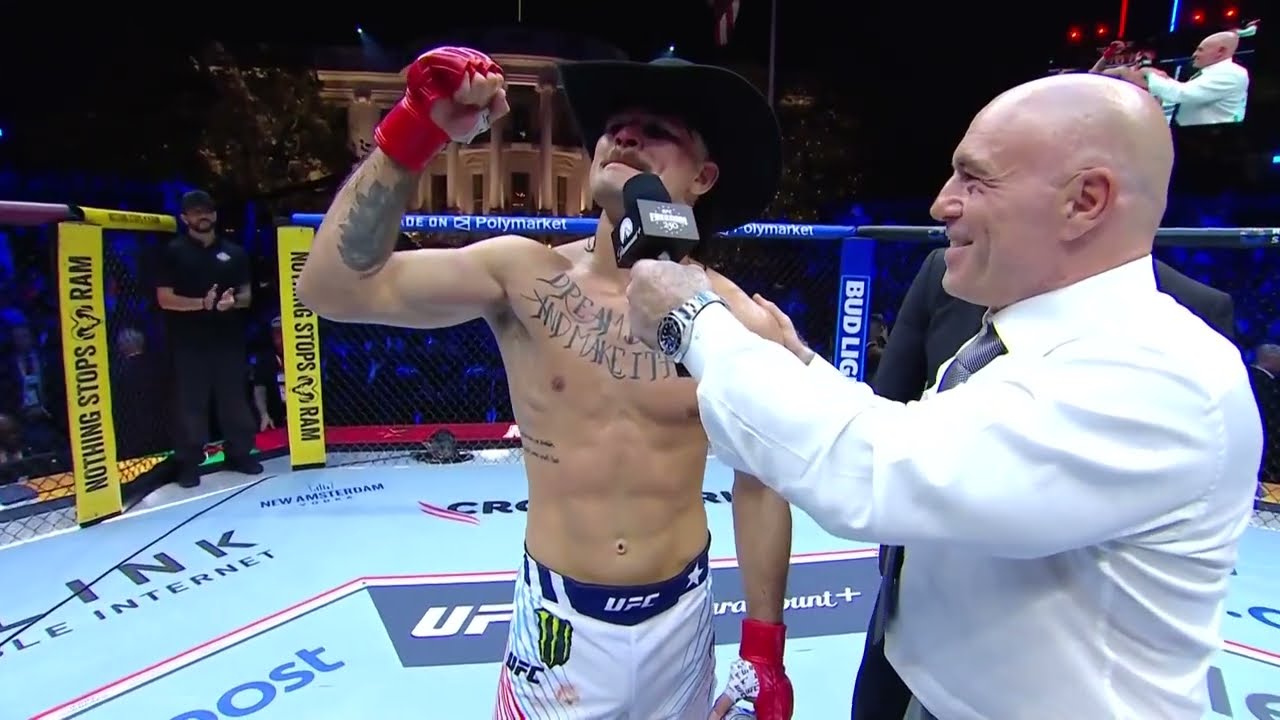 #UFCWhiteHouse Diego Lopes: Entrevista en el Octágono 2026-06-15 09:25