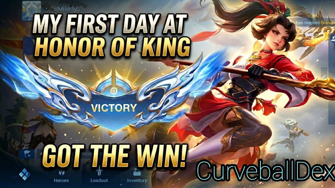 My First Day Playing Honor of Kings! (And I Got the WIN! ЁЯПЖ)