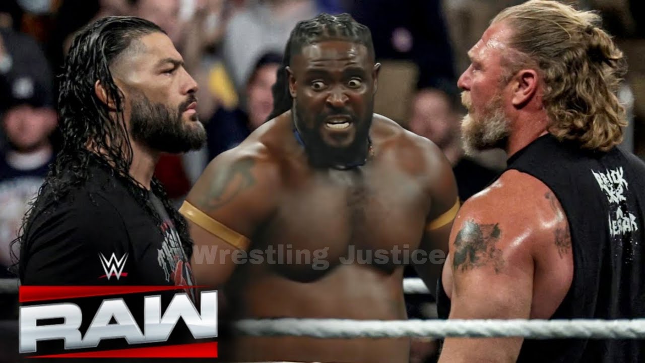 Oba Femi Attack Roman Reigns & Brock Lesnar WWE Raw 2026 Highlights