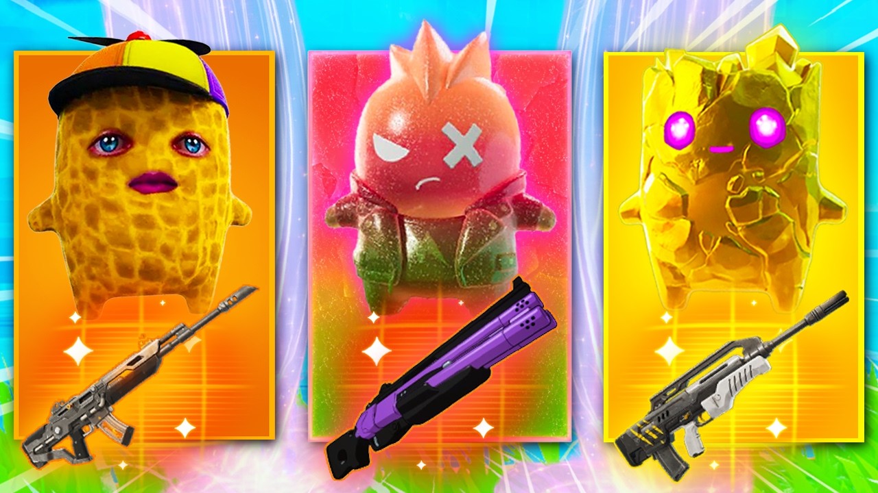 The *RANDOM* SPRITE VARIANT Challenge in Fortnite