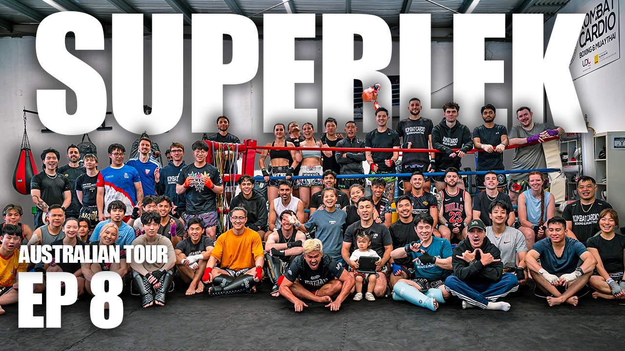 SUPERLEK Seminar Tour Australia EP.8 | Best Moments at Kombat & Cardio 🇦🇺🔥