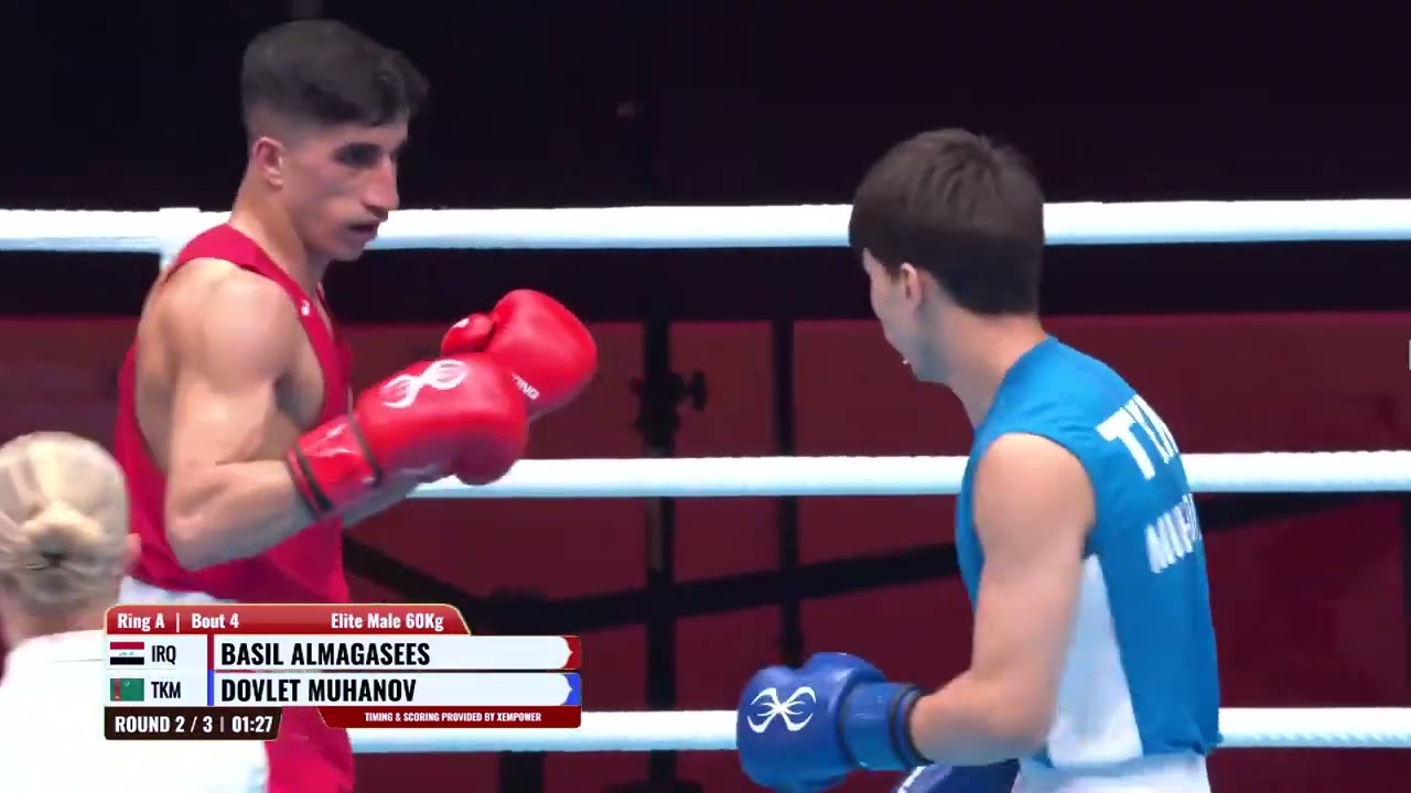 Dovlet Muhanov (TKM) vs. Basil Al-Maqasis (IRQ) World Boxing Cup 2026 (60kg)