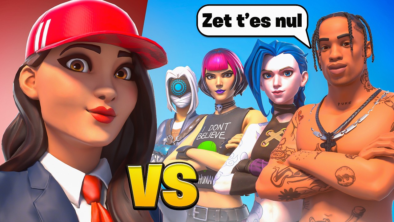 J'ai 1V1 des YOUTUBERS qui ont JURÉ de me BATTRE sur FORTNITE ...