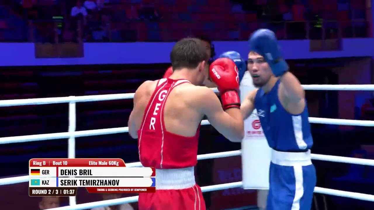 Serik Temirzhanov (KAZ) vs. Denis Bril (GER) World Boxing Cup 2026 (60kg)
