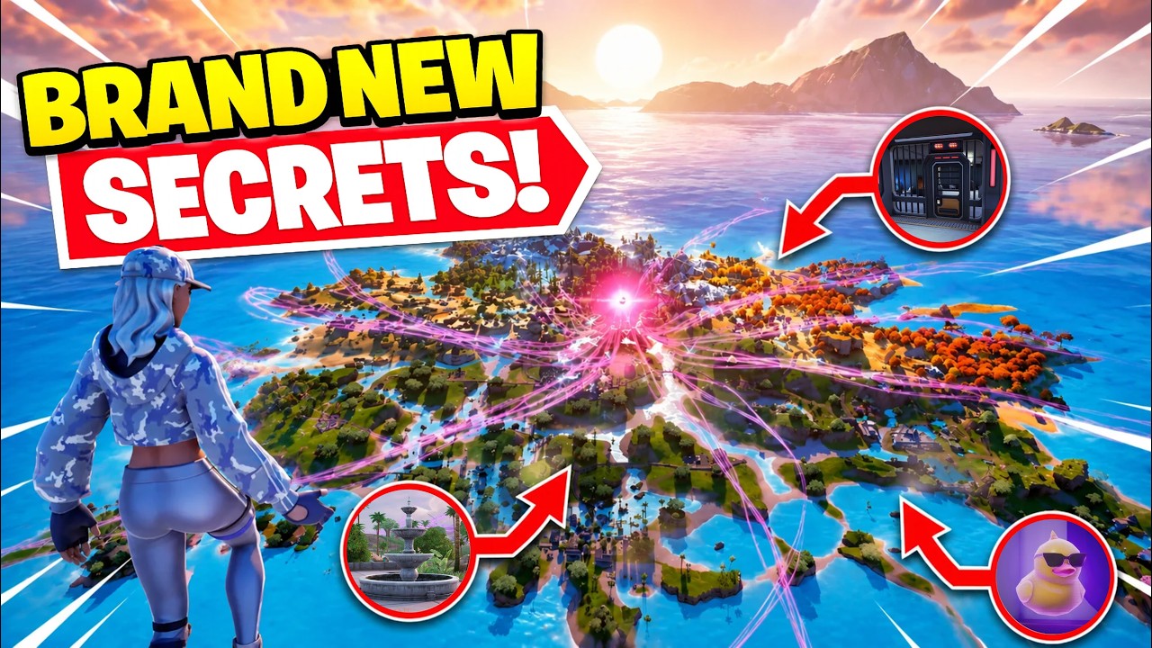 Fortnite Chapter 7 Season 3 Secrets - The Best Guide to Easily Locate All of Them