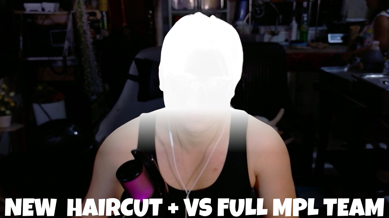 🔴NEW HAIRCUT + FIGHTING FULL MPL TEAM