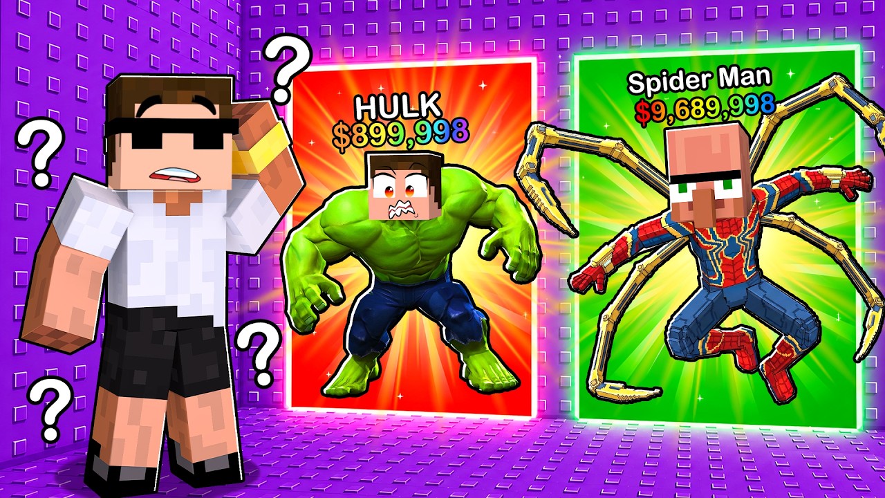 Would You Rather Be Hulk or Spiderman in Roblox | English !!
